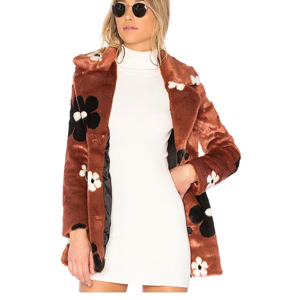 Eaves Everly Faux Fur Coat